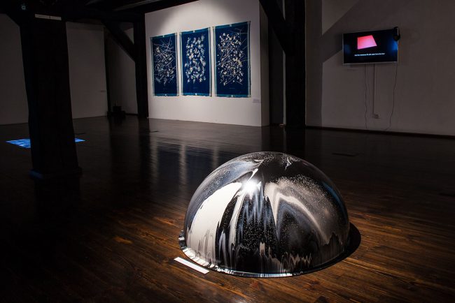 polish contemporary art in gallery in poland exhibition